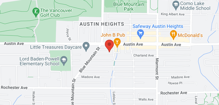 map of 1210 963 CHARLAND AVENUE